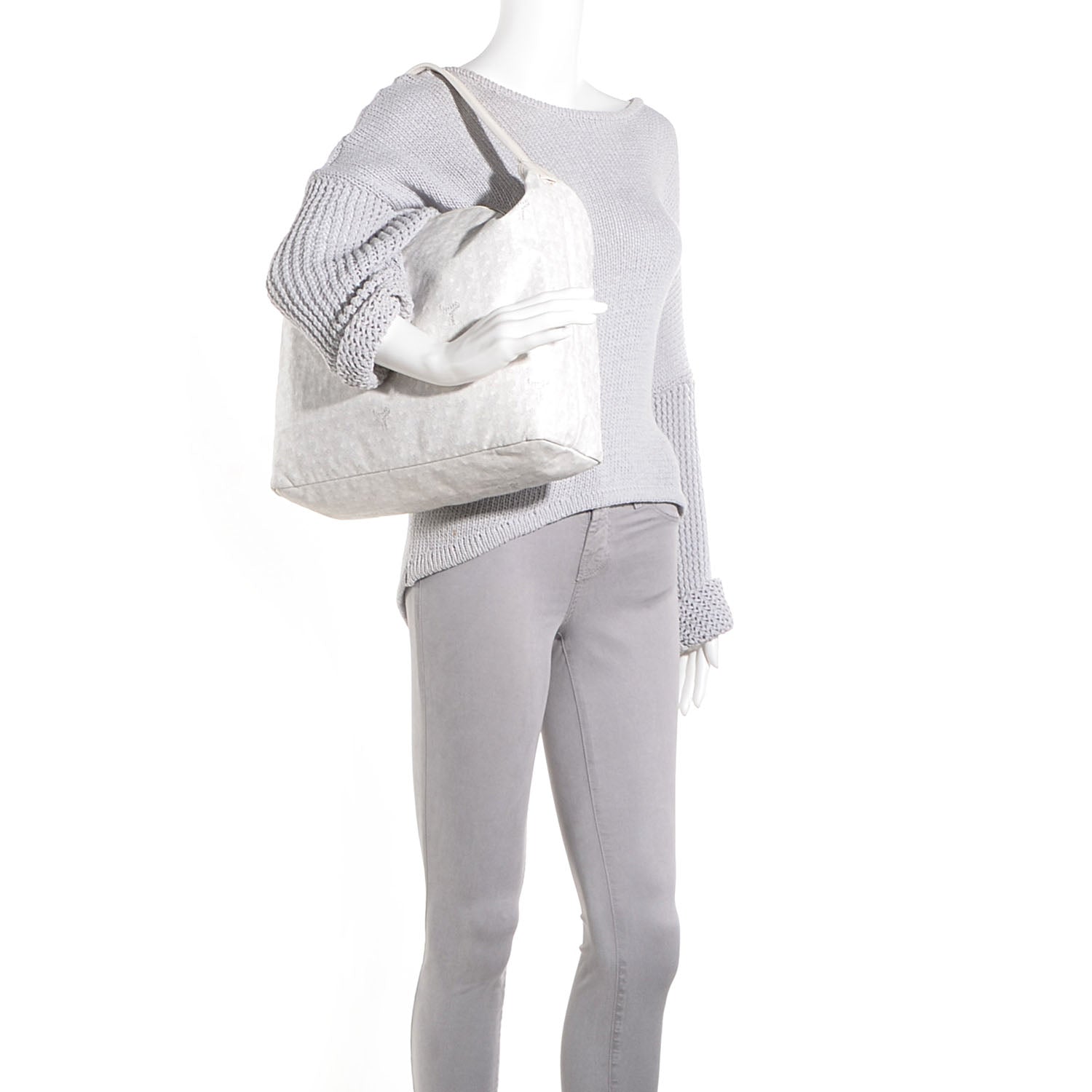 Goyard Goyardine Fidji Zip Hobo White 2 of 10