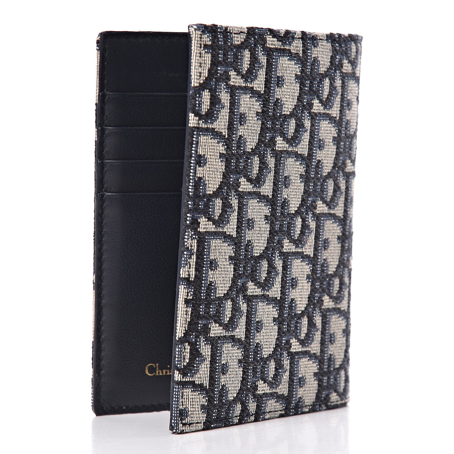Christian Dior Oblique Passport Holder Blue 3 of 8