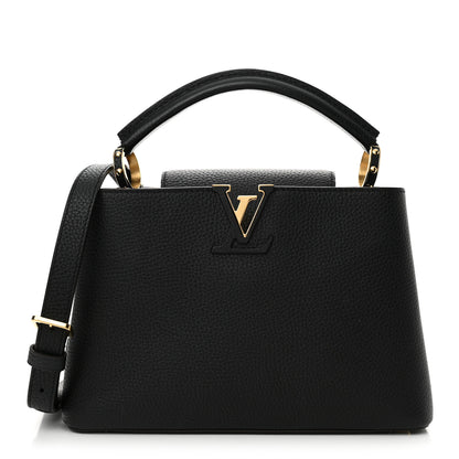 Louis Vuitton Taurillon Capucines BB Black 1 of 12