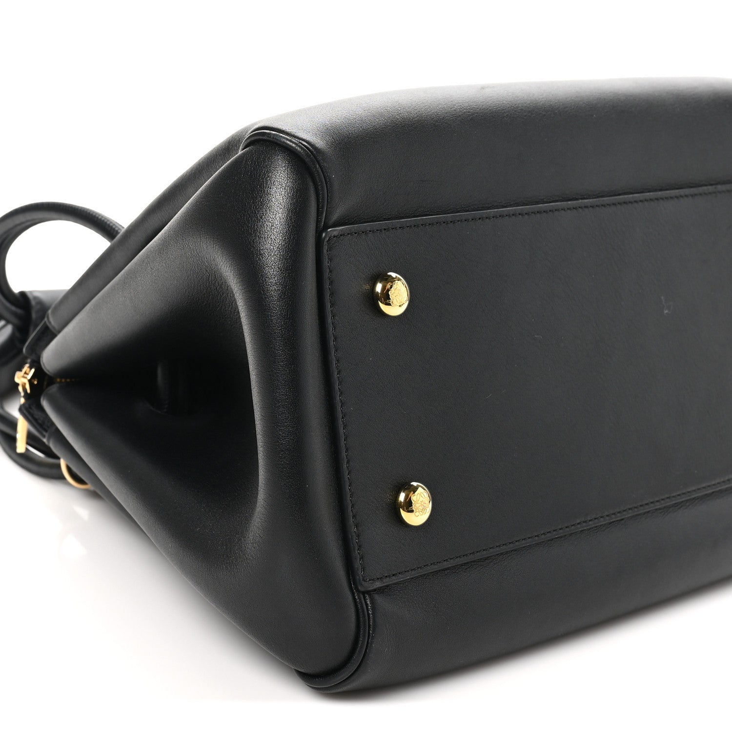 Loewe Supple Calfskin Medium Madrid Bag Black 8 of 9