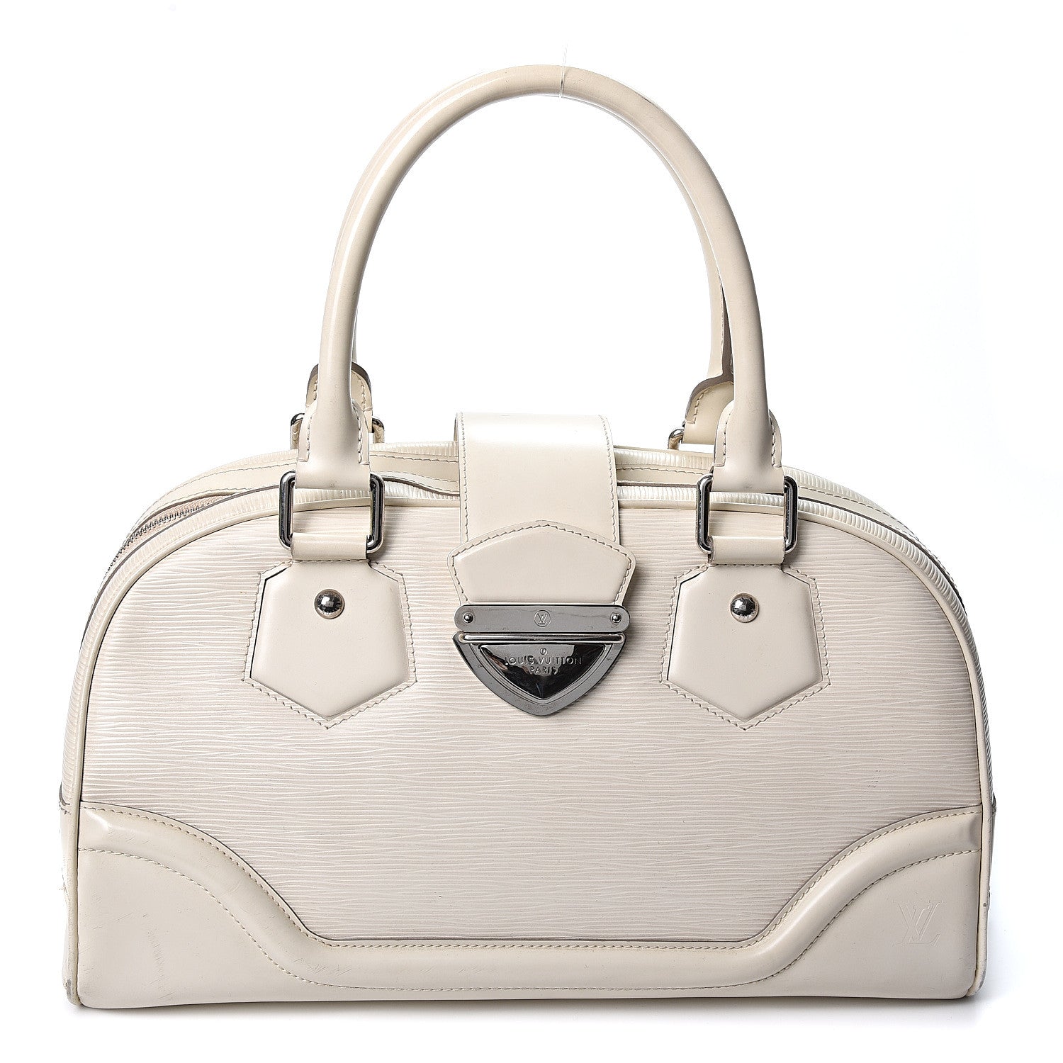 Louis Vuitton Epi Bowling Montaigne GM Ivory 1 of 13