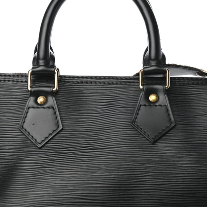 Louis Vuitton Epi Speedy 25 Black 7 of 12
