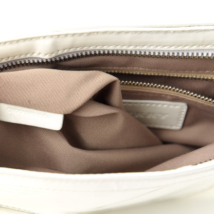 Burberry Patent Calfskin Crossbody Bag White 9 of 11