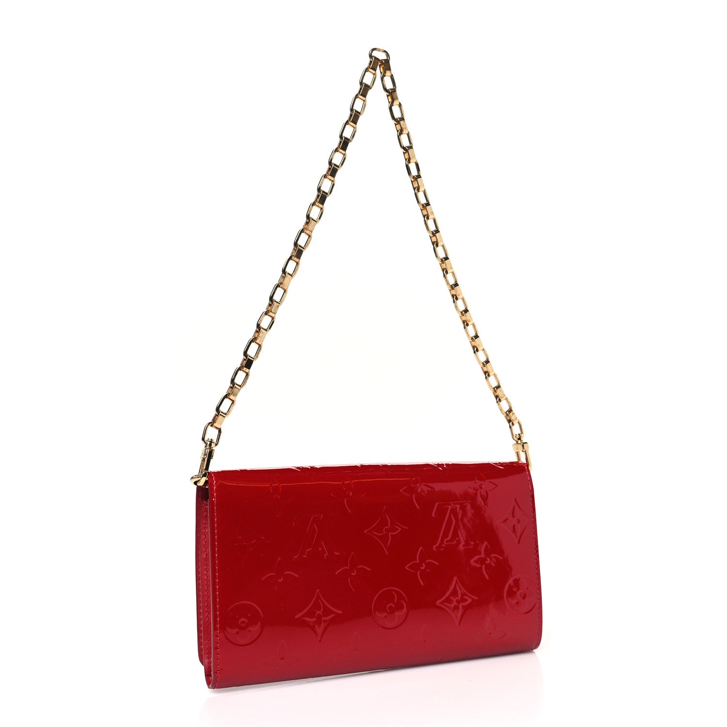 Louis Vuitton Vernis Chaine Wallet Pomme D'Amour 3 of 9
