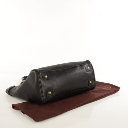 Mulberry Natural Leather Bayswater Tote Black 7 of 12