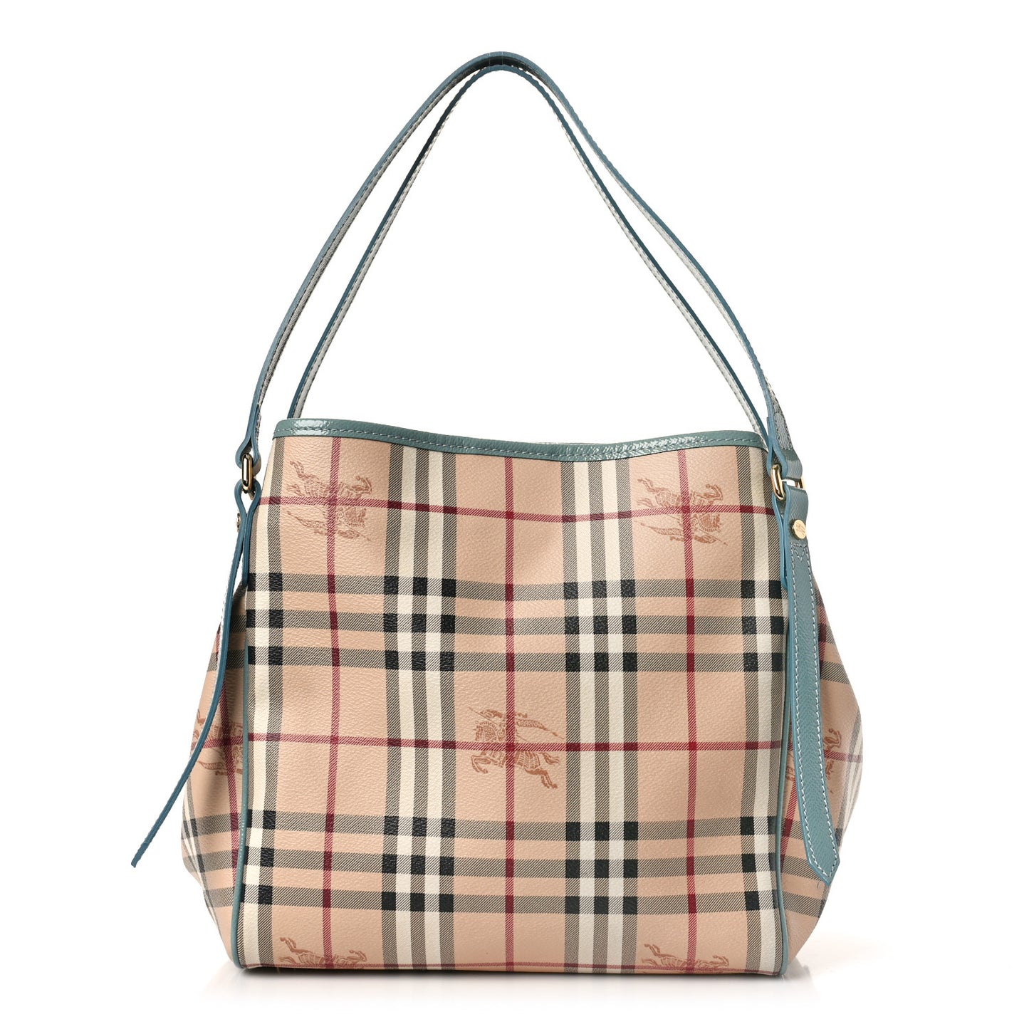 Haymarket Check Small Canterbury Tote Eucalyptus Grey
