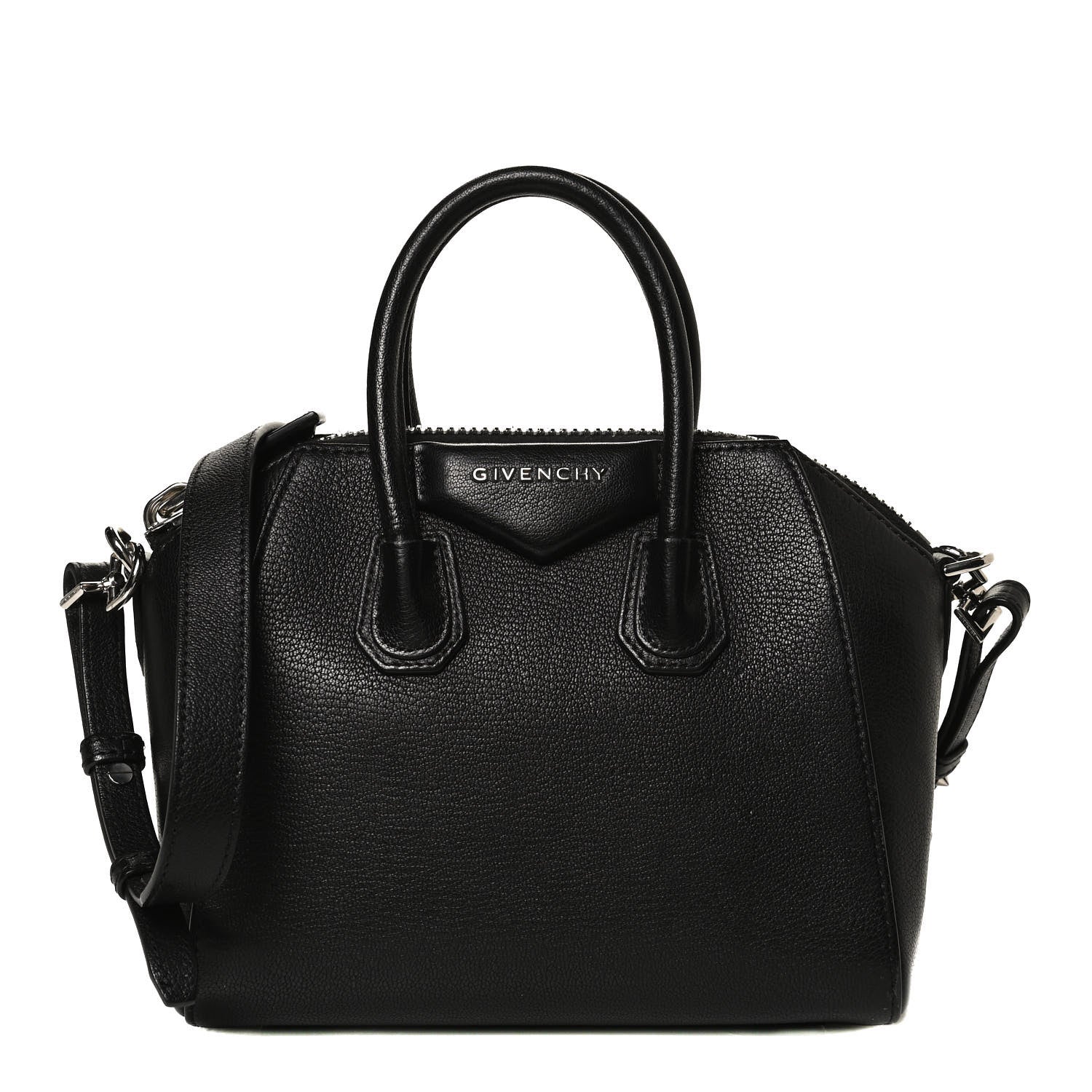 Givenchy Sugar Goatskin Mini Antigona Black 1 of 11