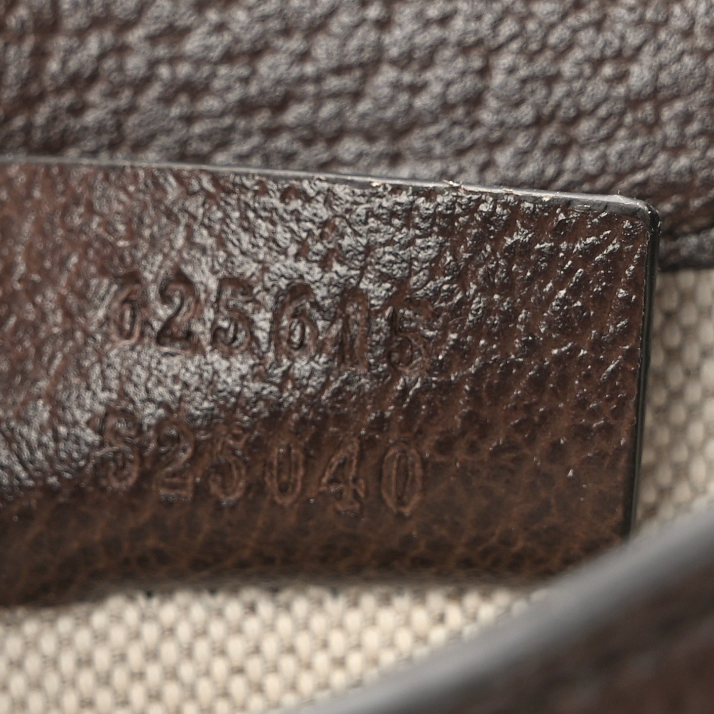 Monogram Jumbo GG Textured Dollar Calfskin Mini Horsebit 1955 Crossbody Bag Camel Ebony New Acero