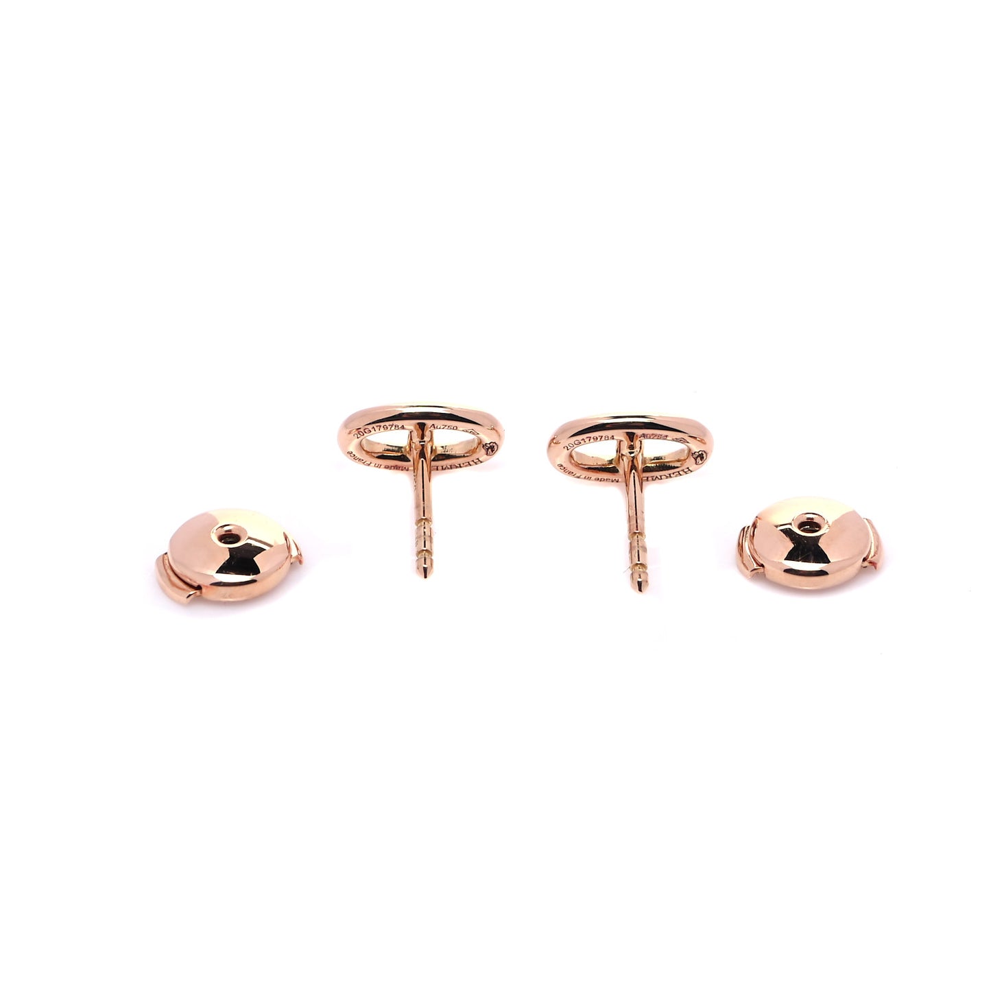 18K Rose Gold TPM Farandole Stud Earrings