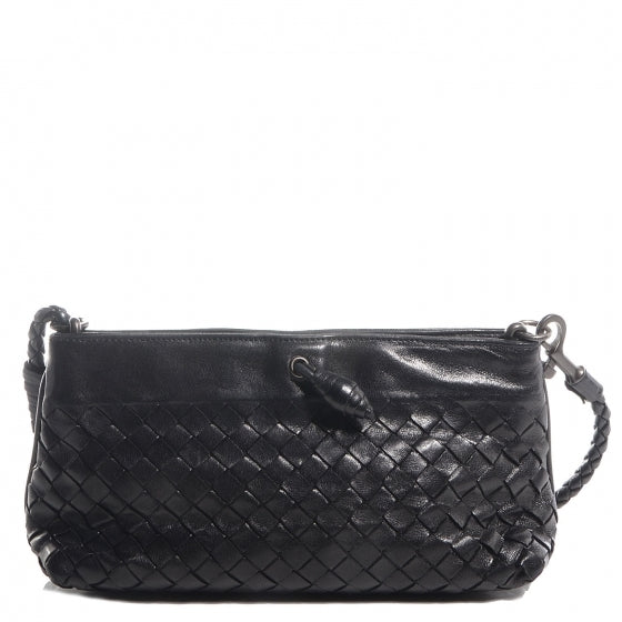 Bottega Veneta Nappa Intrecciato Baby Bag Nero Black 1 of 8