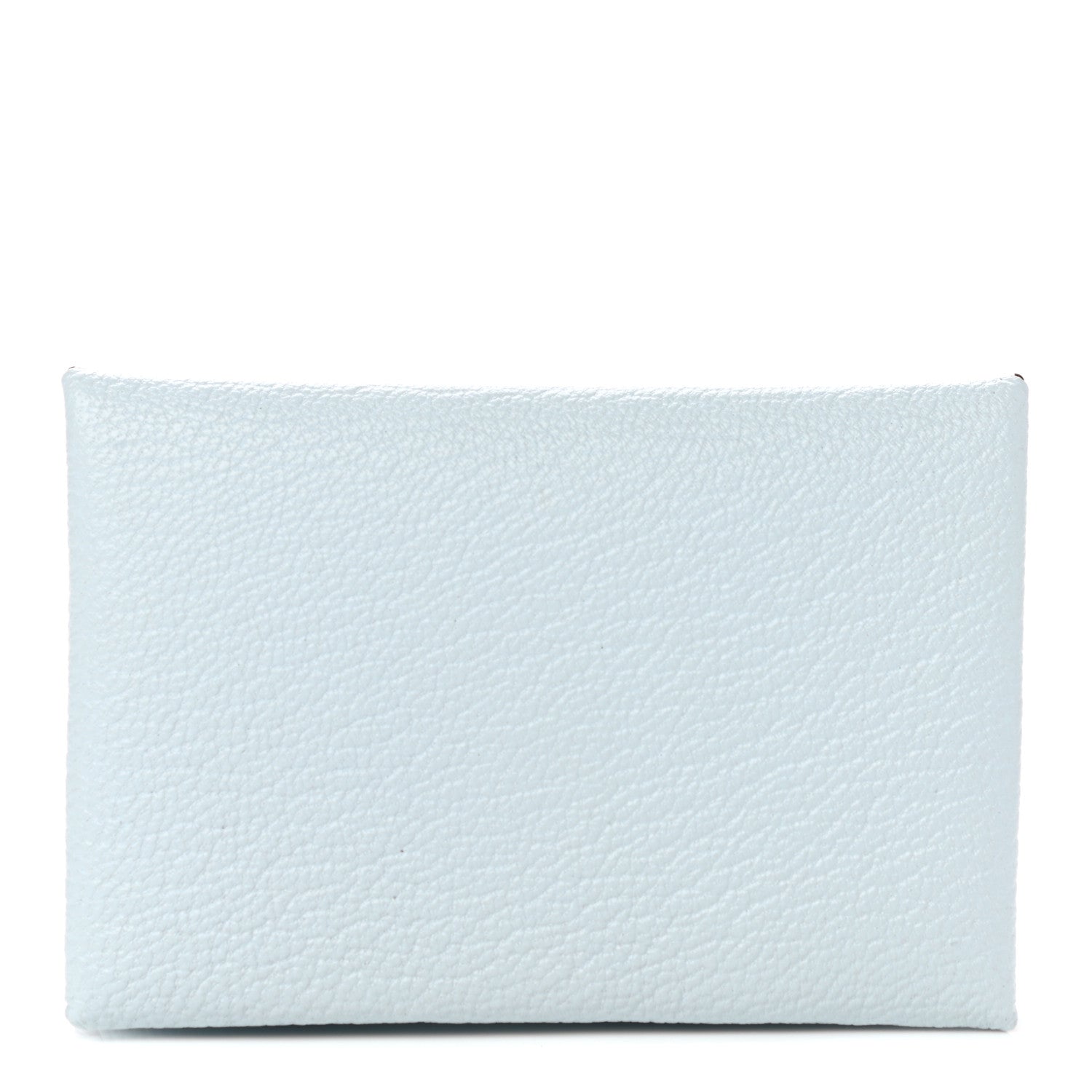 Hermes Chevre Mysore Calvi Card Case Bleu Brume 1 of 8