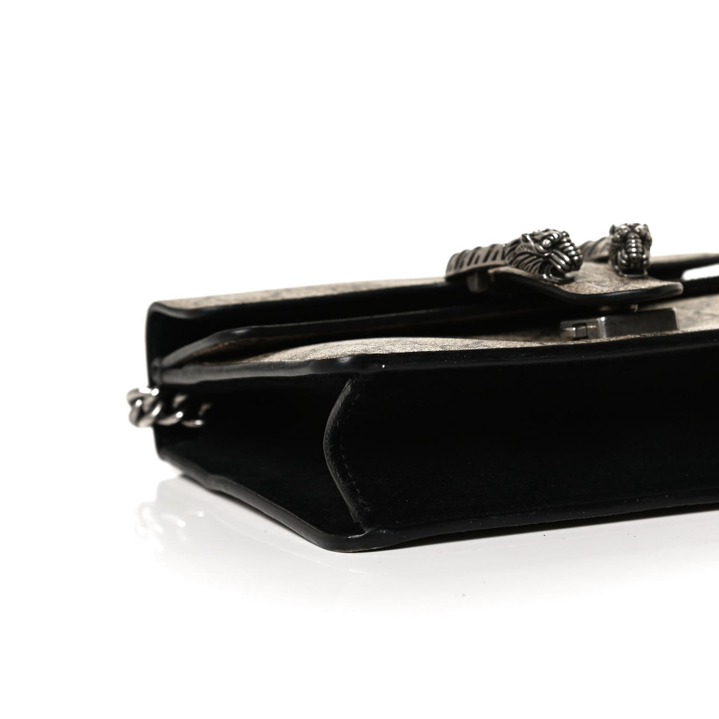 GG Supreme Monogram Mini Dionysus Shoulder Bag Black