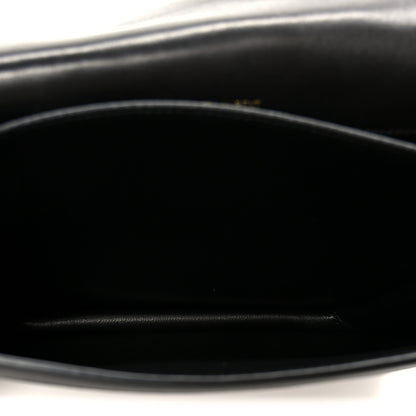 Saint Laurent Lambskin Quilted Monogram Medium Solferino Satchel Black 5 of 12