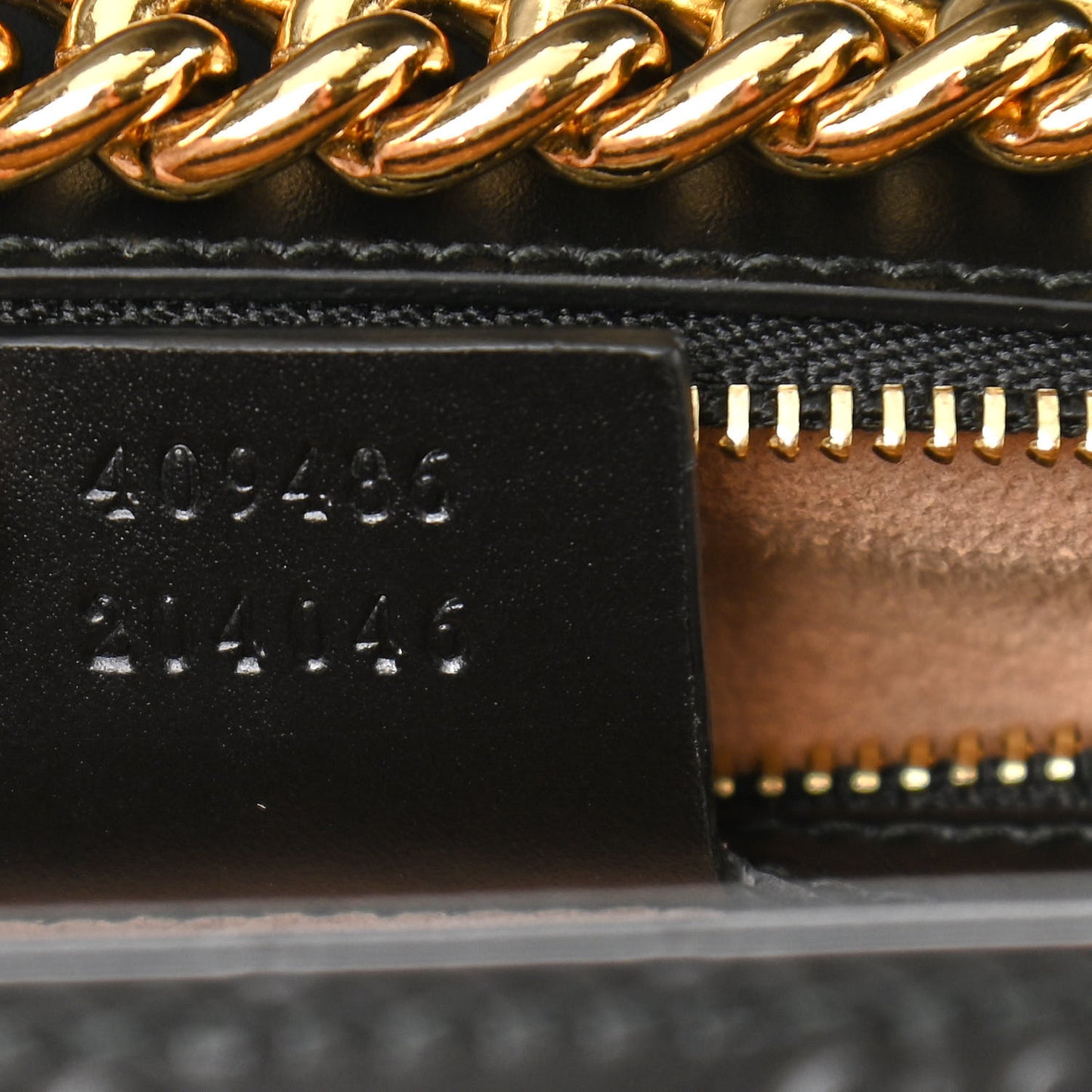 Guccissima Medium Padlock Shoulder Bag Black