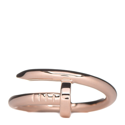 Cartier 18K Pink Gold Juste Un Clou Ring 55 7.25 1 of 5