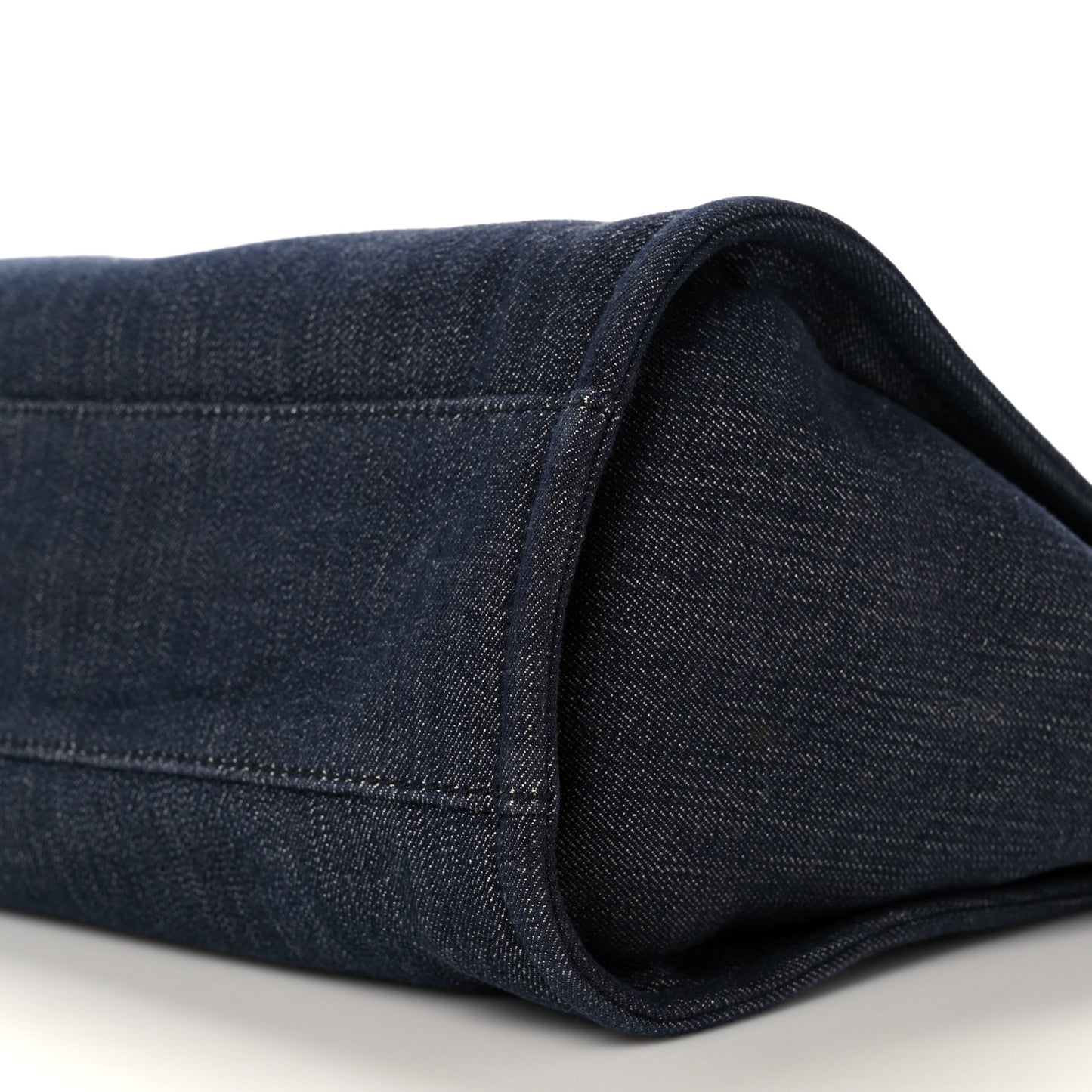 Denim Small Deauville Tote Dark Blue