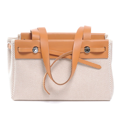 Hermes Toile Herbag Cabas Natural 4 of 9