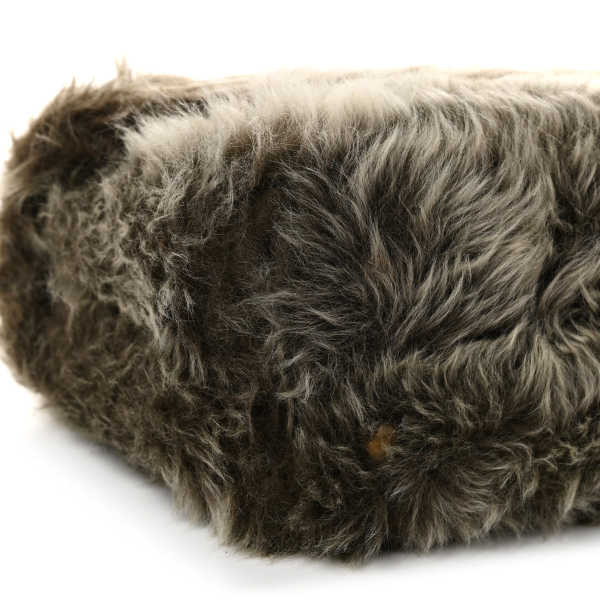 Shearling Suede Calfskin Teen Nino Golden Khaki