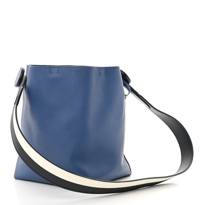 Hermes Evercolor Swift Sac Licol 17 Bleu Brighton White Black 3 of 13
