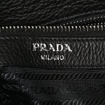 Prada Vitello Phenix Shopping Tote Black 5 of 9