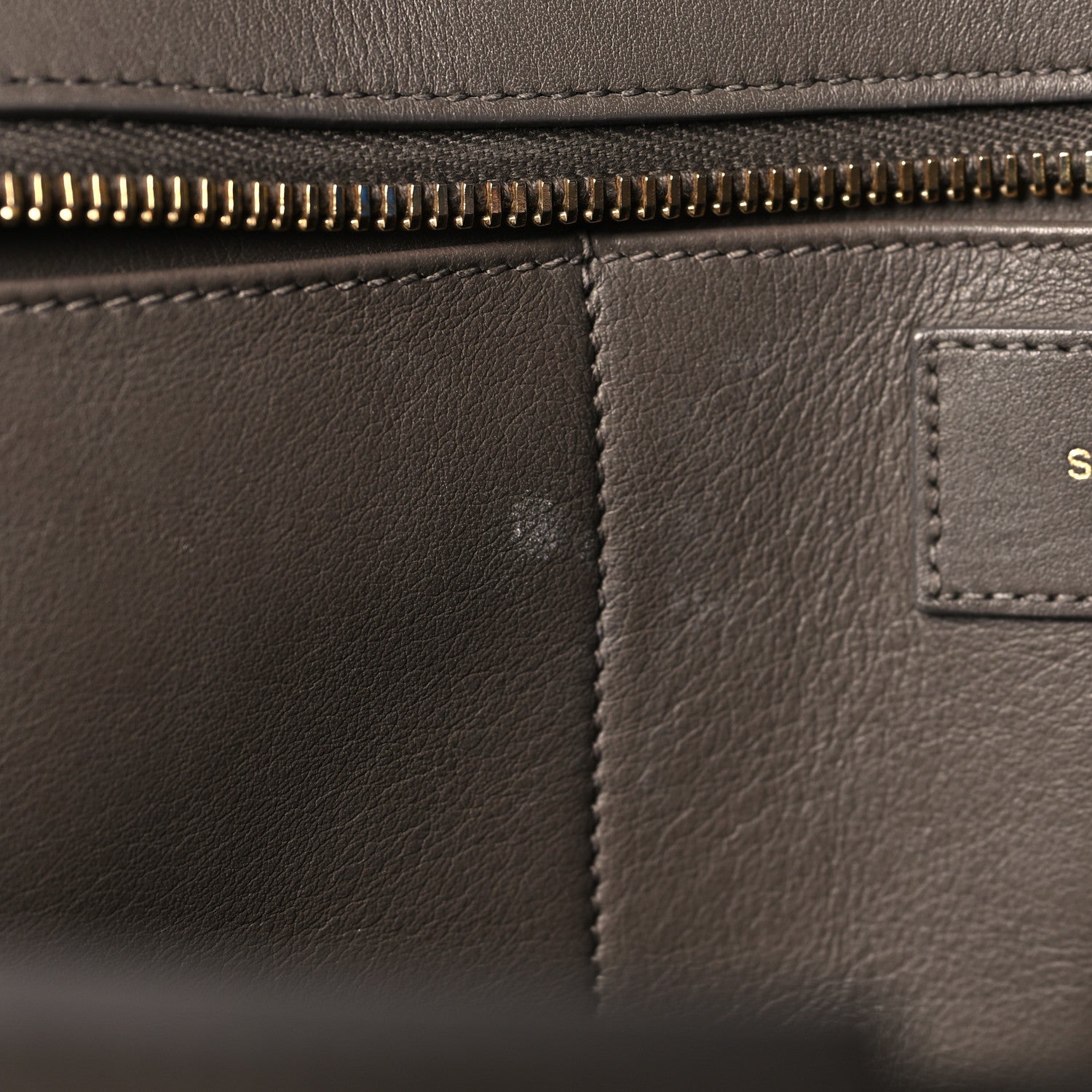 Saint Laurent Calfskin Small Classic Y Cabas Grey 12 of 14