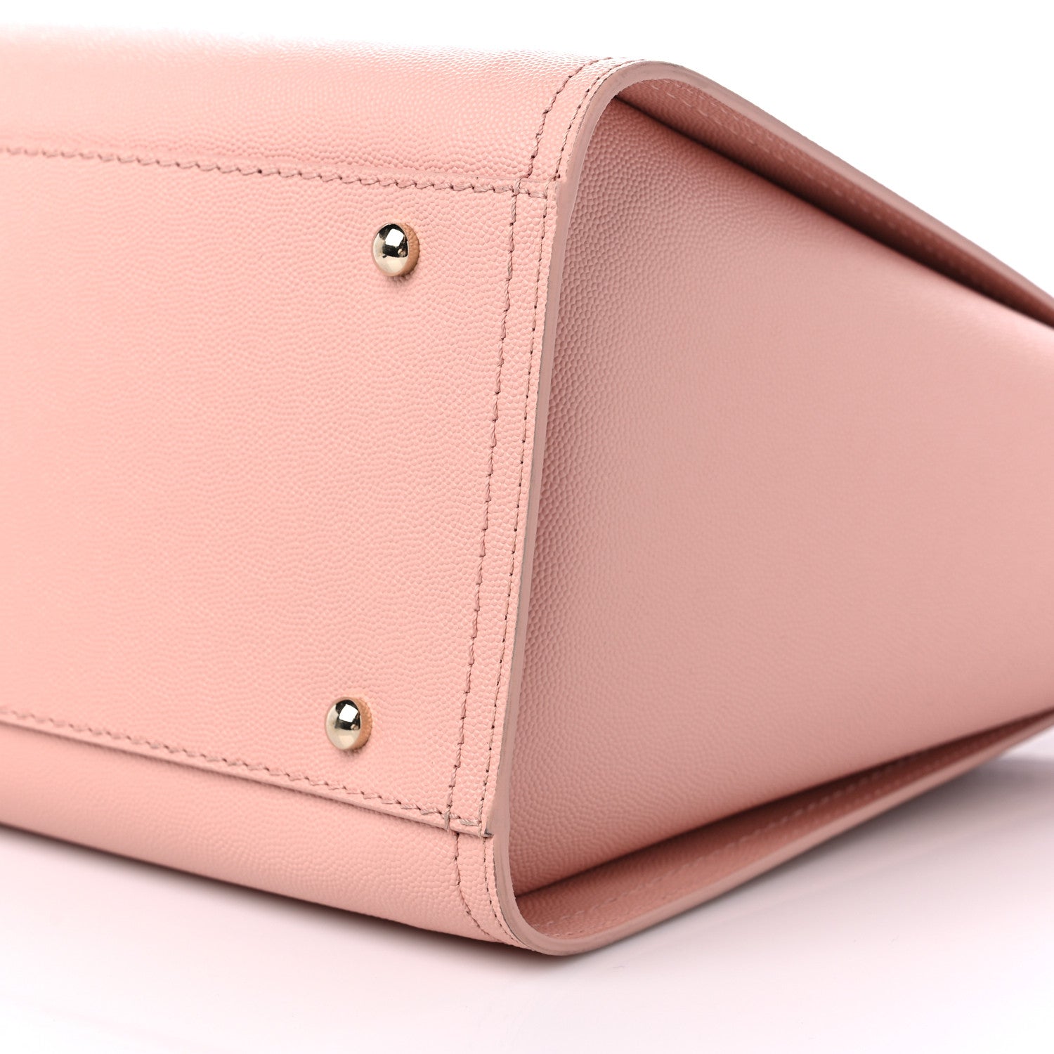 Chanel Caviar Small Studded Deauville Tote Light Pink 9 of 9