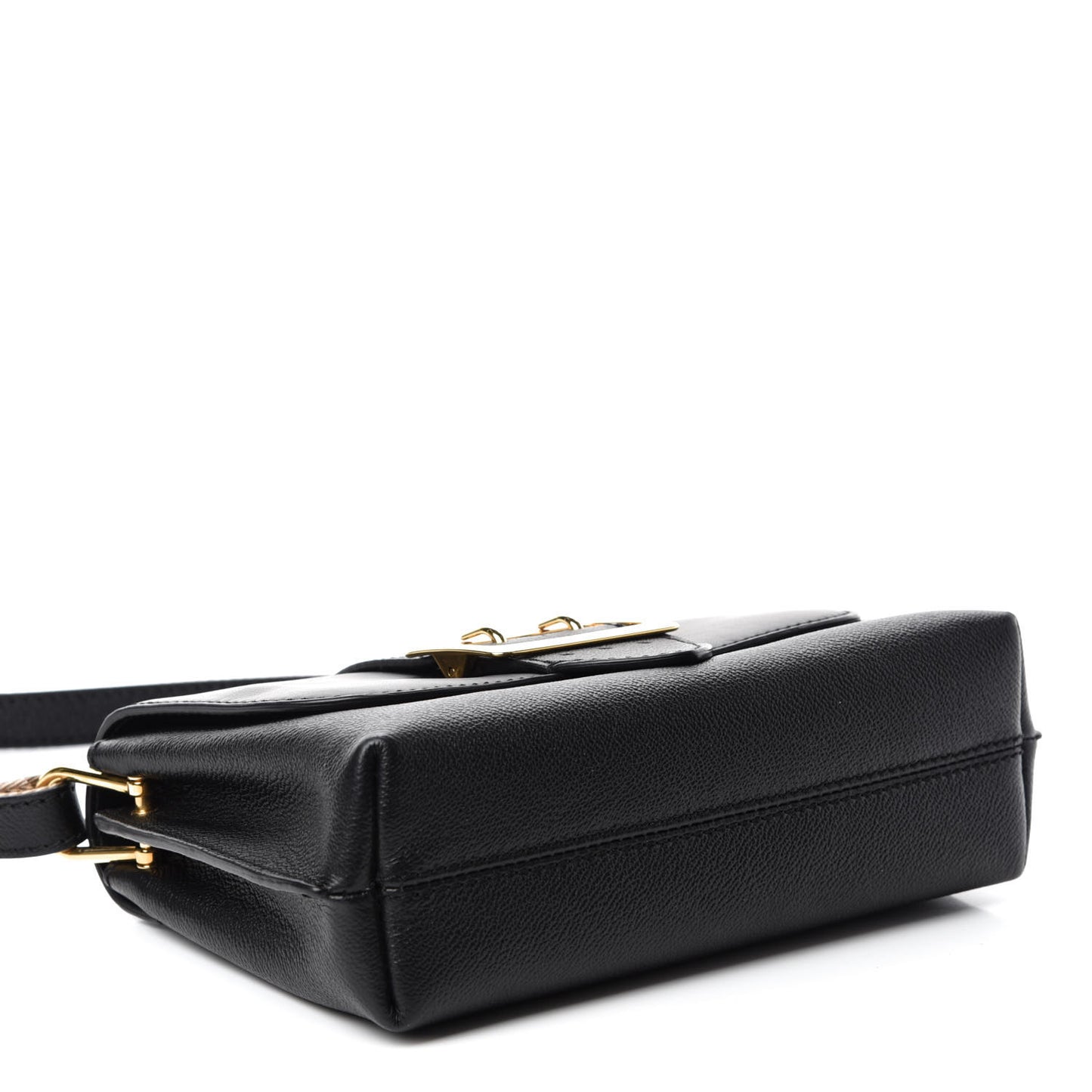 Soft Grain Calfskin Small Medley Crossbody Black