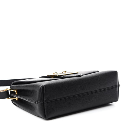 Burberry Soft Grain Calfskin Small Medley Crossbody Black 4 of 11