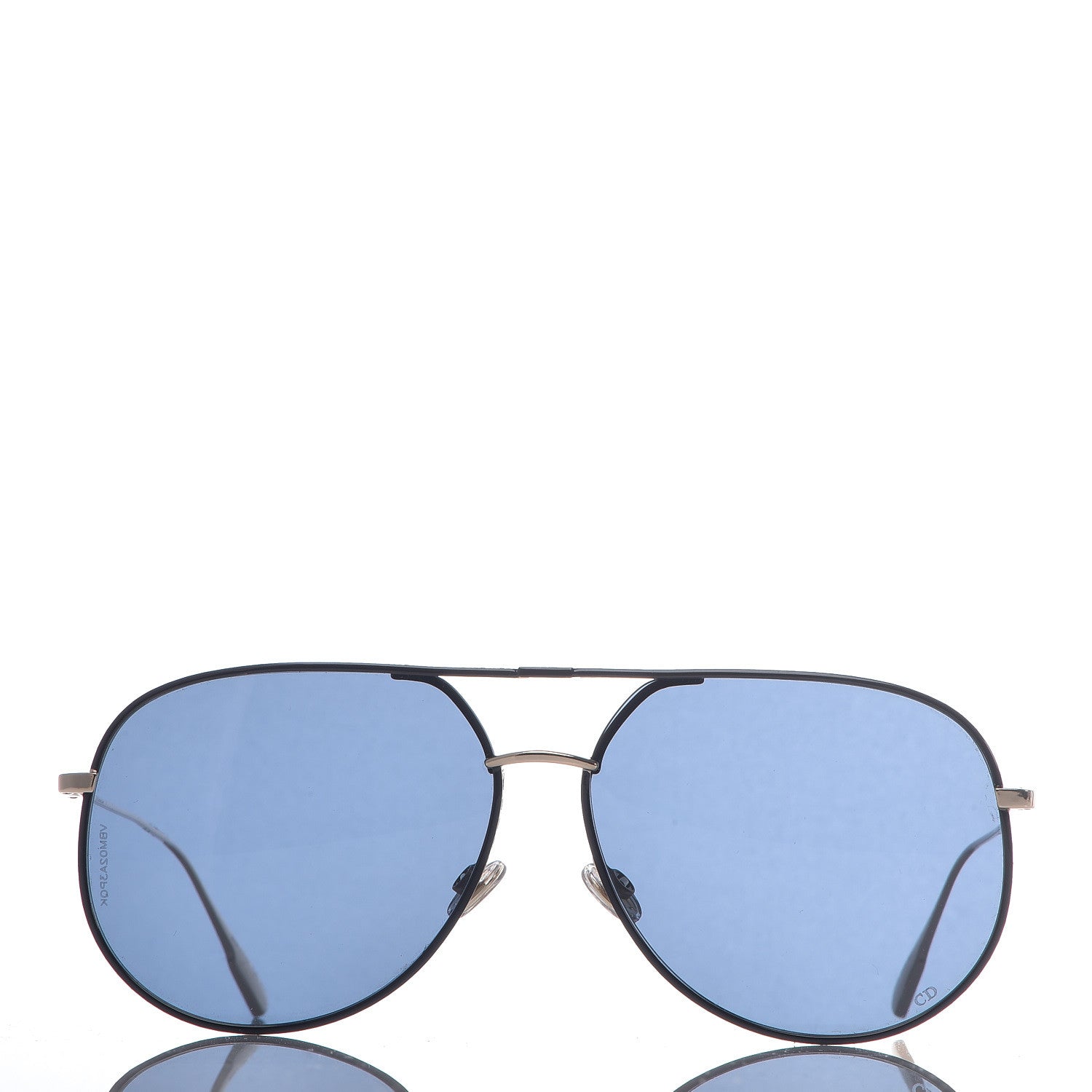 Christian Dior Diorby Aviator Sunglasses Gold 2 of 7
