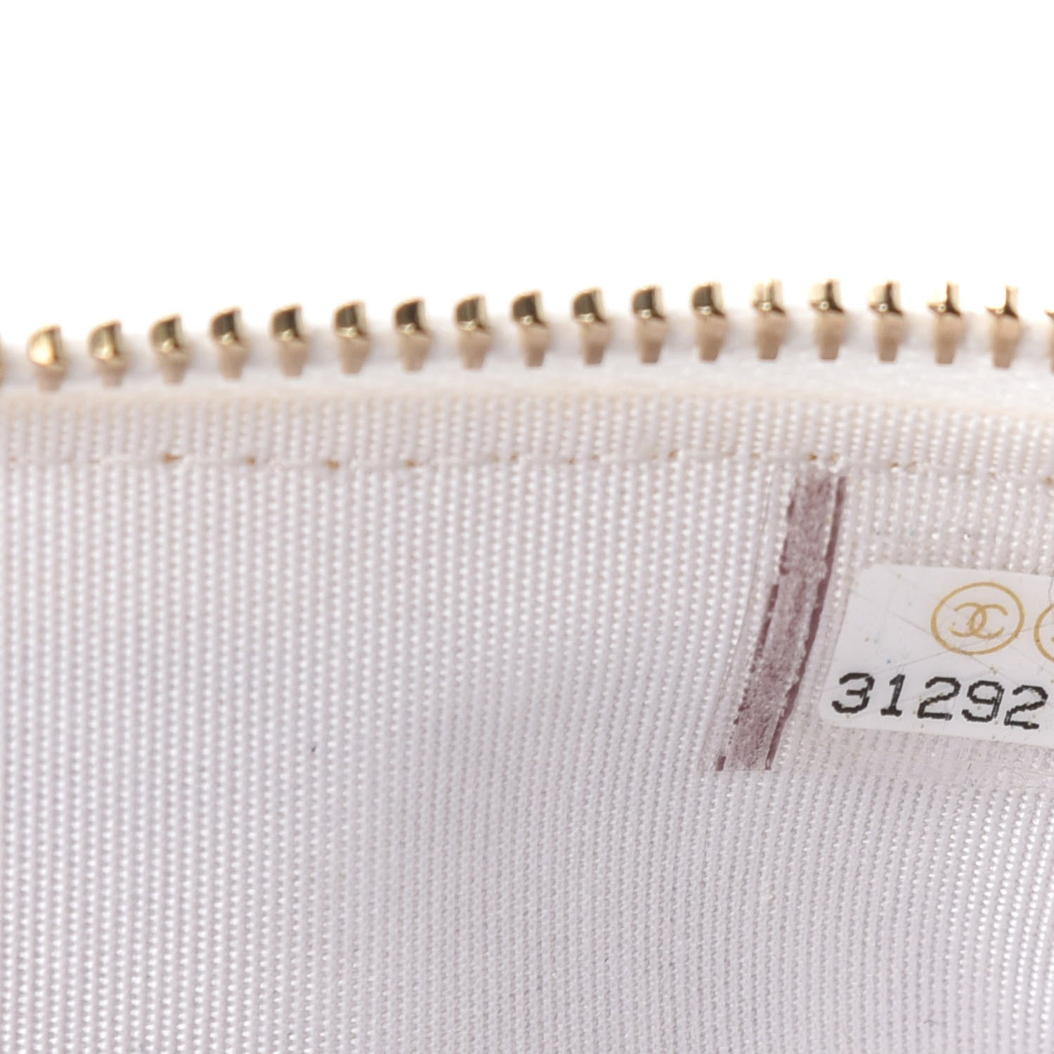 Chanel Caviar Quilted Mini Top Handle Vanity With Chain White 9 of 11