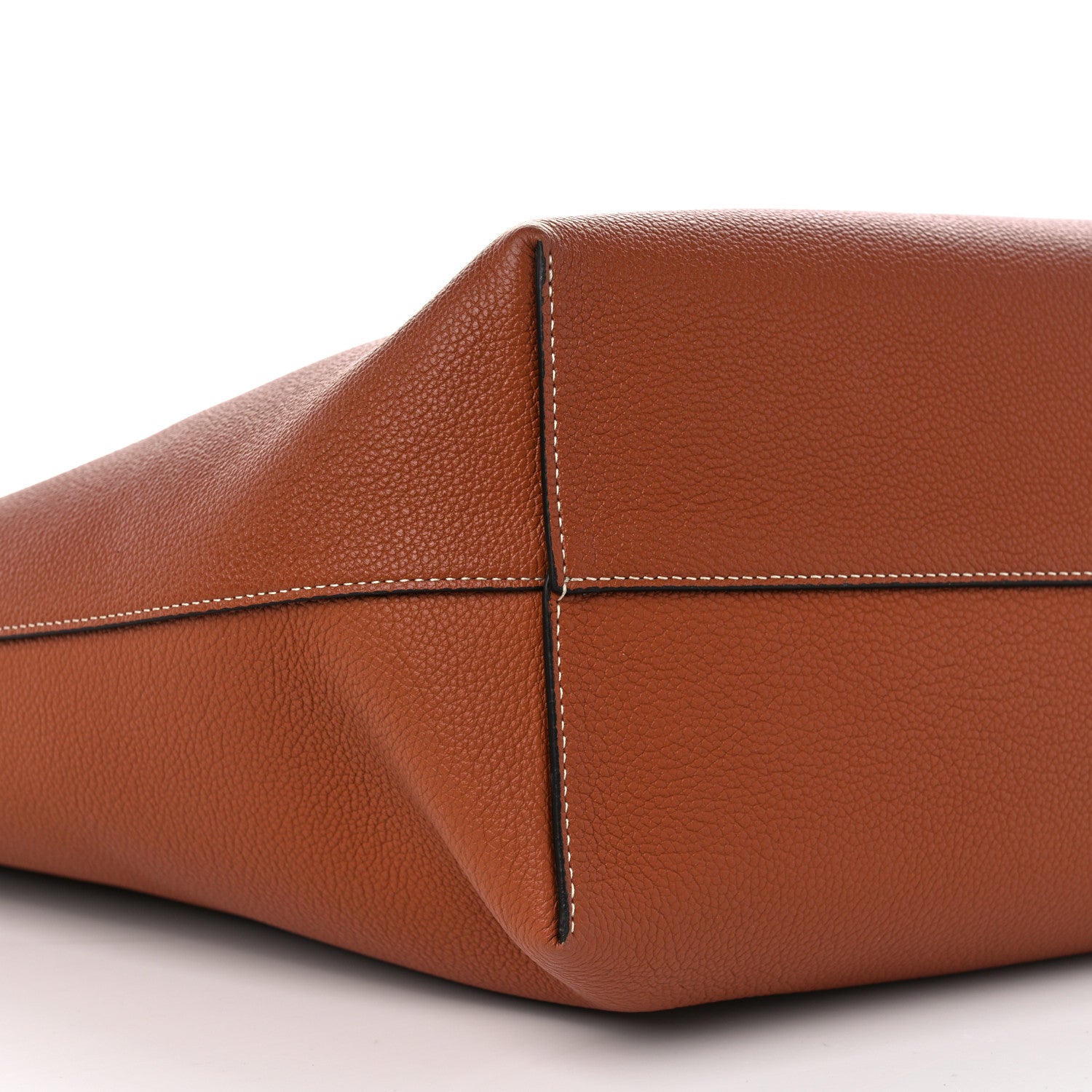 Celine Grained Calfskin Triomphe Medium Cabas Anais Tan 10 of 11