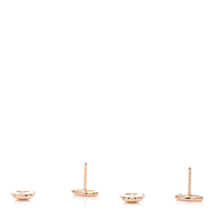 Hermes 18K Rose Gold TPM Farandole Stud Earrings 3 of 6