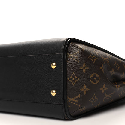 Louis Vuitton Calfskin Monogram Kimono Tote Black 9 of 9