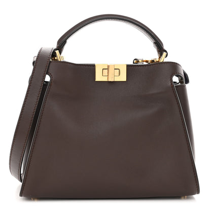 Fendi Vitello Tahiti Burro Bi-Color Medium Peekaboo Iconic Essentially Satchel Maya Purple Rain 1 of 10