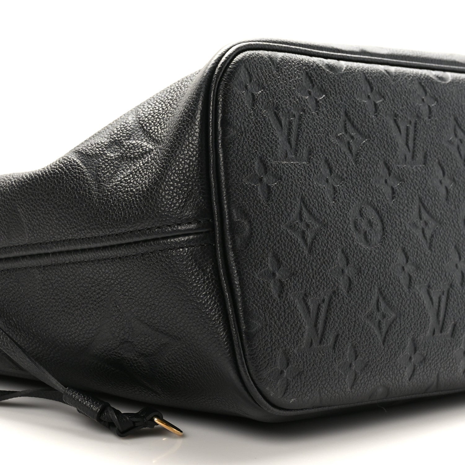 Louis Vuitton Empreinte Monogram Giant Neverfull MM Black 8 of 9