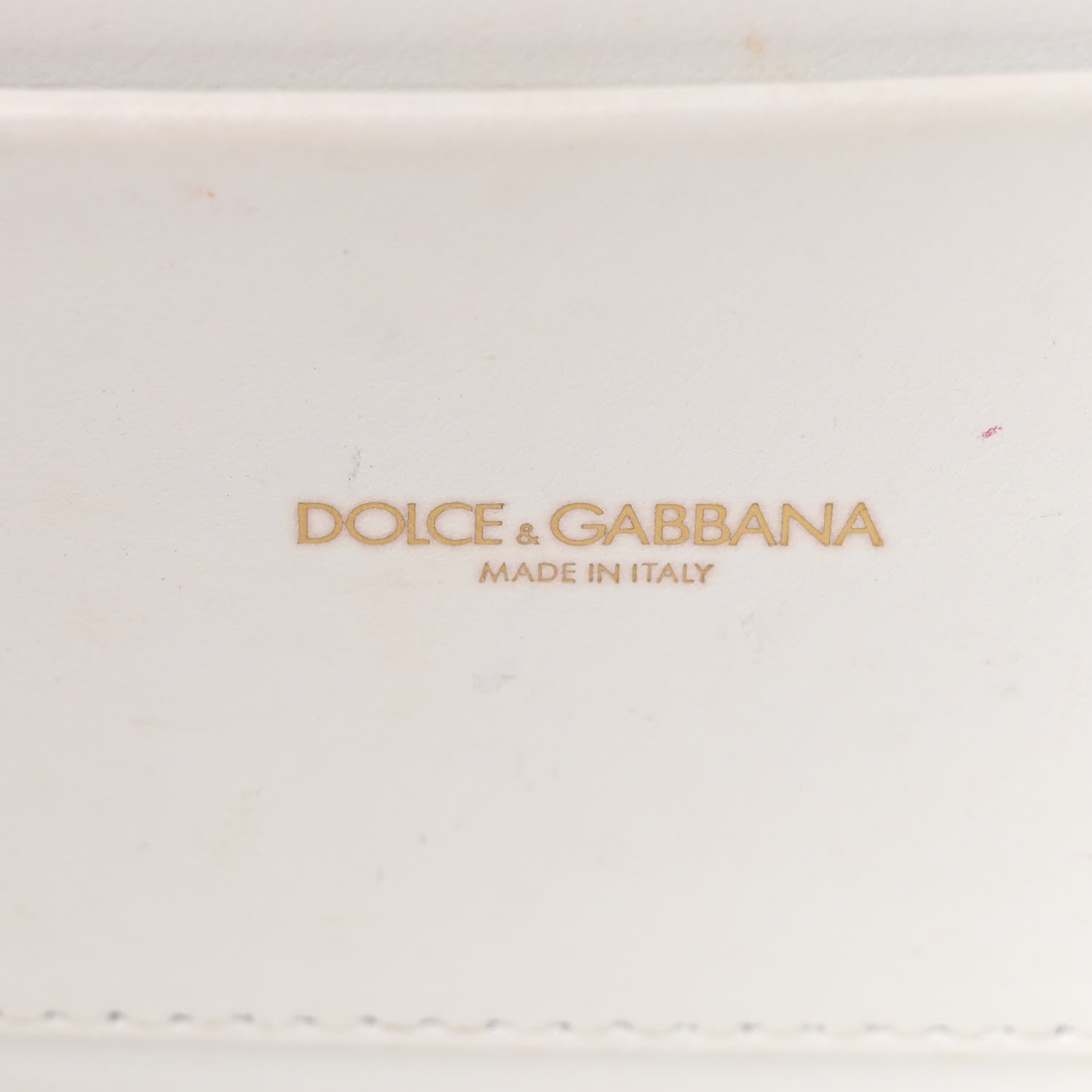 Dolce & Gabbana Smooth Calfskin Small Devotion Envelope Top Handle Bag White 6 of 13