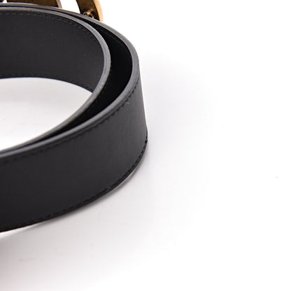 Gucci Calfskin Double G 40mm Belt 75 30 Black 7 of 7