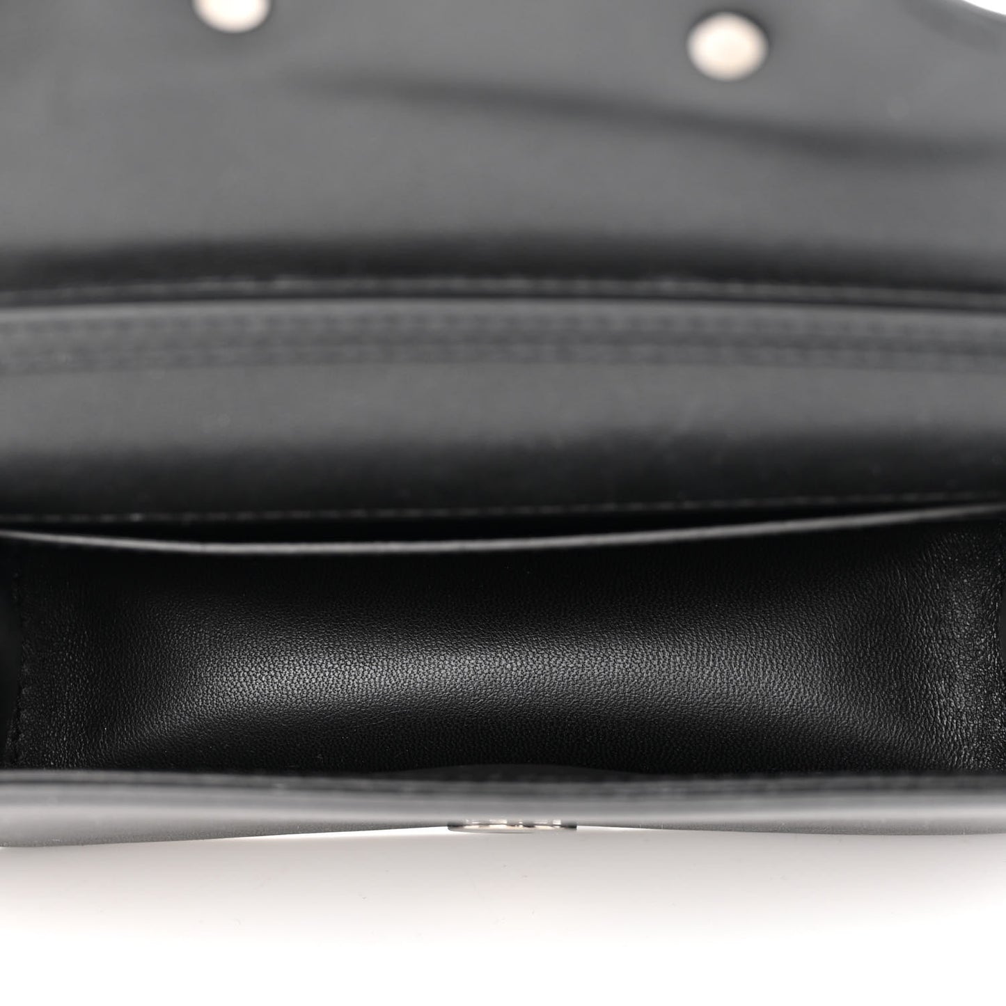 Calfskin Crystal Vlogo Small Loco Shoulder Bag Black