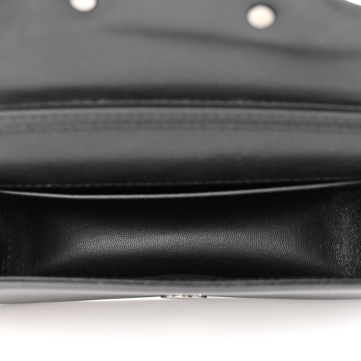 Valentino Garavani Calfskin Crystal Vlogo Small Loco Shoulder Bag Black 5 of 11