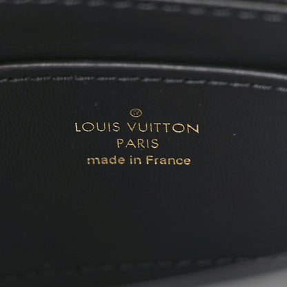 Louis Vuitton Lambskin Malletage Top Handle GO-14 MM Black 6 of 8