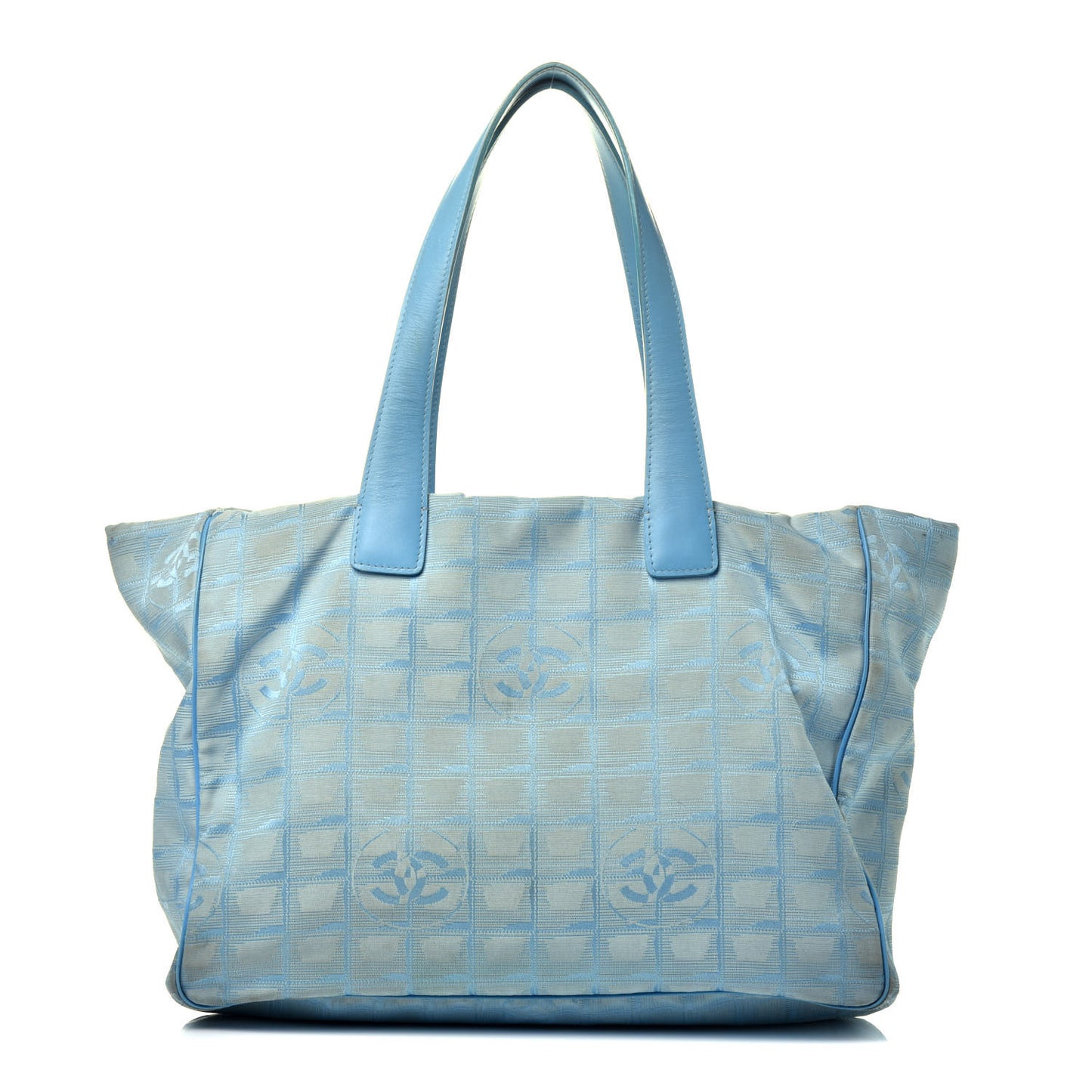 Nylon Travel Tote Blue