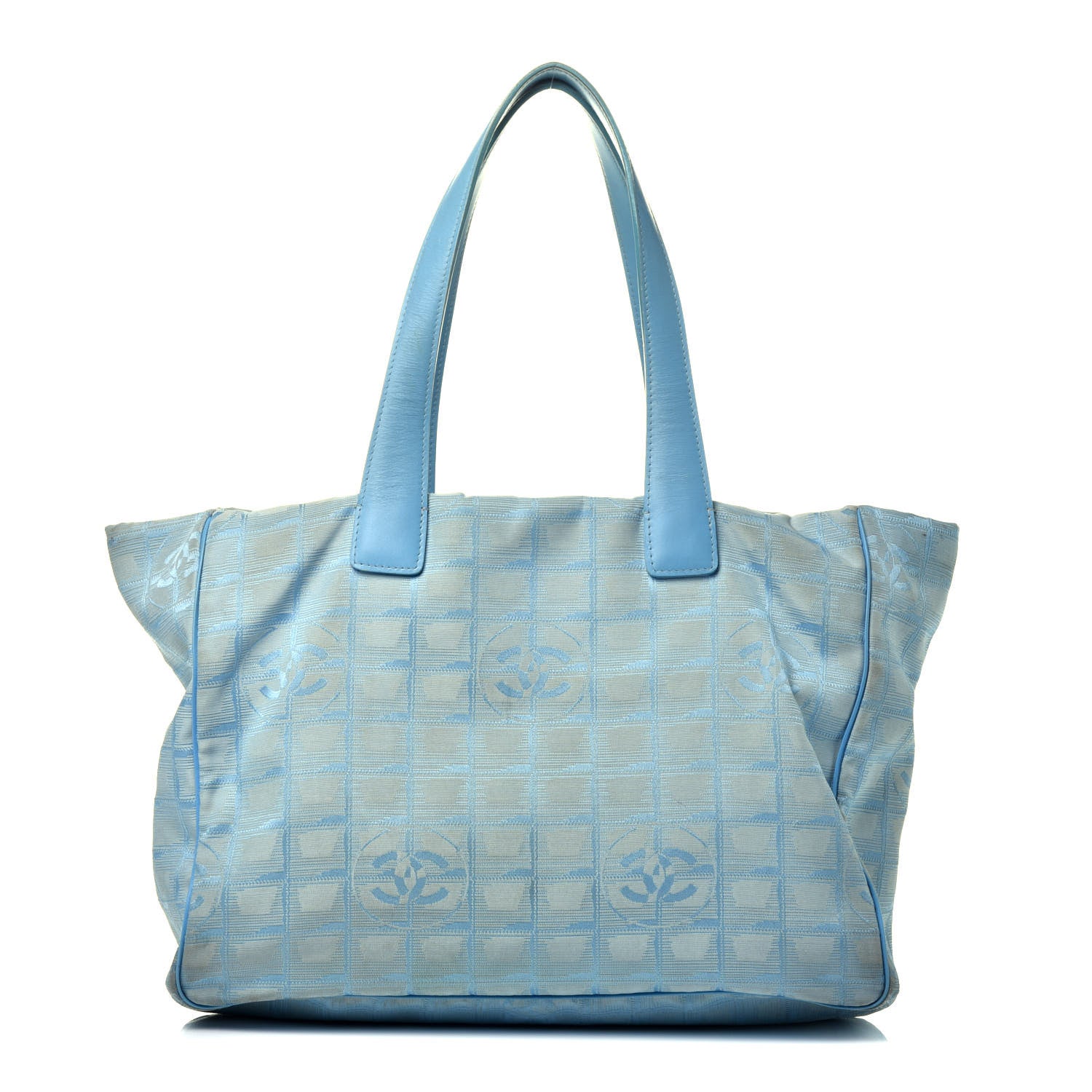 Chanel Nylon Travel Tote Blue 1 of 12