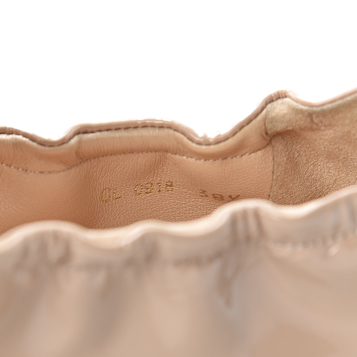 Patent Baby-D Ballet Flats 38.5 Nude