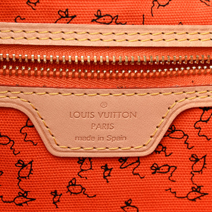 Louis Vuitton Catogram Neverfull MM Marron 6 of 10