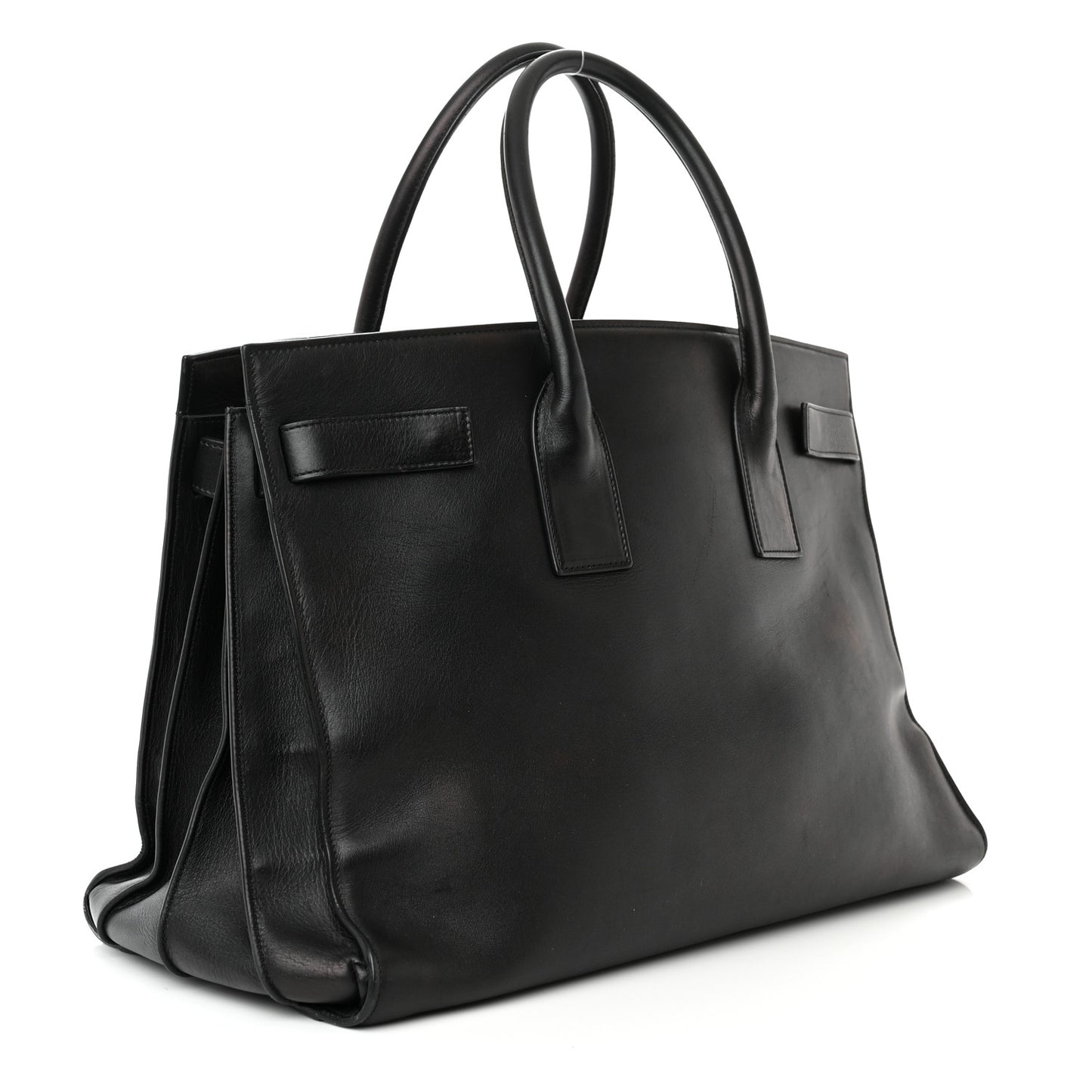 Calfskin Large Sac de Jour Carryall Black