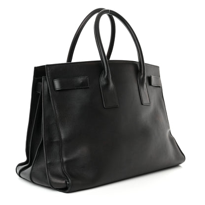 Saint Laurent Calfskin Large Sac de Jour Carryall Black 3 of 16