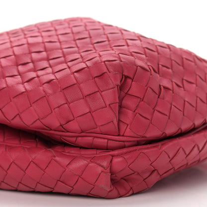 Bottega Veneta Nappa Intrecciato Drawstring Tote Fuchsia 9 of 11