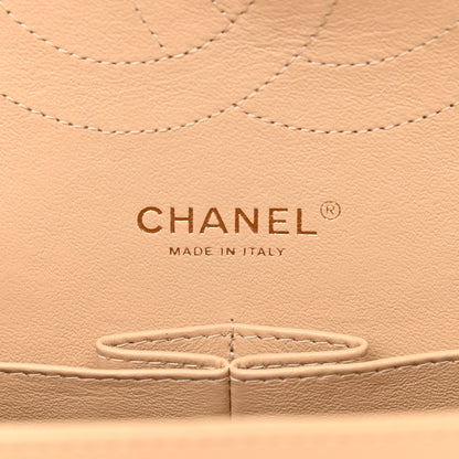 Chanel Caviar Quilted Jumbo Double Flap Beige Clair 6 of 11