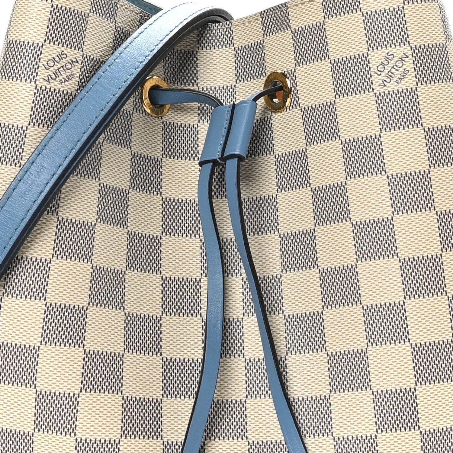 Louis Vuitton Damier Azur Neonoe MM Bleuet 7 of 9
