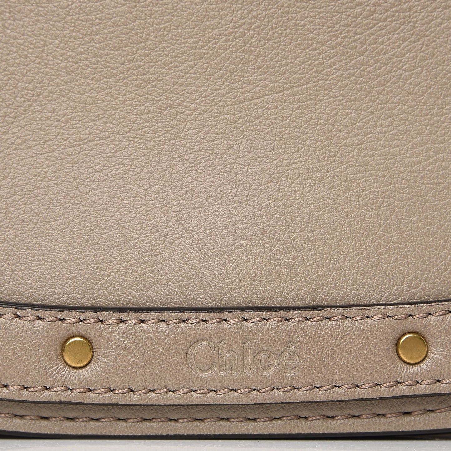Calfskin Suede Medium Nile Bracelet Bag Motty Grey